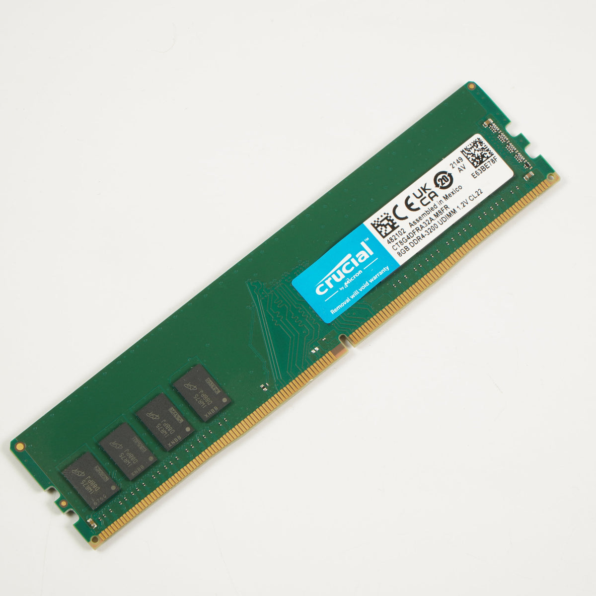 Crucial CT8G4DFRA32A 8GB DDR4-3200 1.2V CL22 Memory RAM