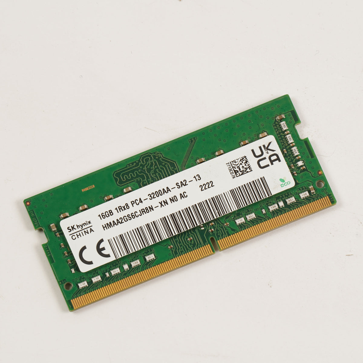 SK Hynix HMAA2GS6CJR8N-XN 16GB 1Rx8 PC4-3200AA-SA2-13 SODIMM Memory RAM