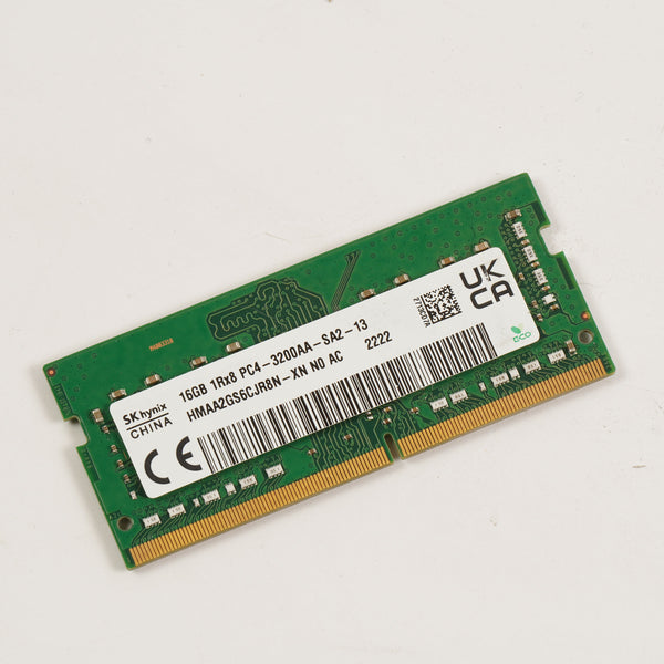 SK Hynix HMAA2GS6CJR8N-XN 16GB 1Rx8 PC4-3200AA-SA2-13 SODIMM Memory RAM