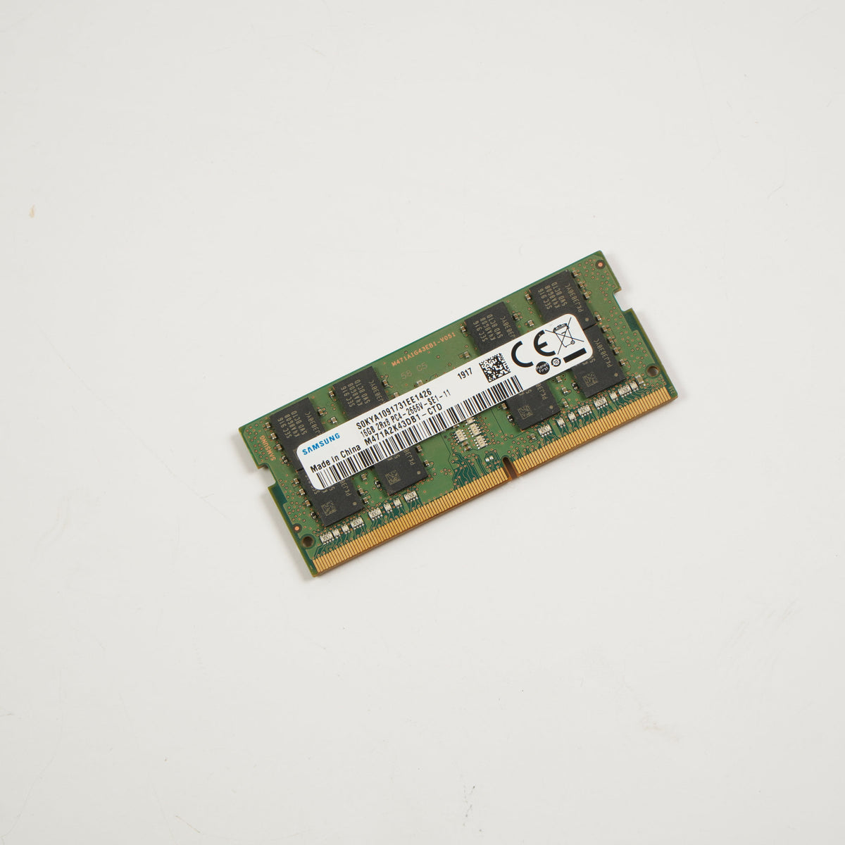 Samsung M471A2K43DB1-CTD 16GB 2Rx8 PC4-2666V-SE1-11 SODIMM Memory RAM
