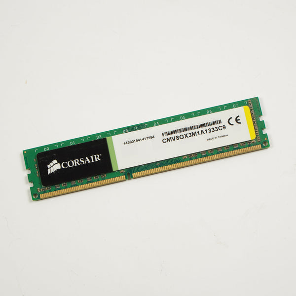 Corsair CMV8GX3M1A1333C9 8GB DDR3-1333Mhz PC3-10600U Memory RAM