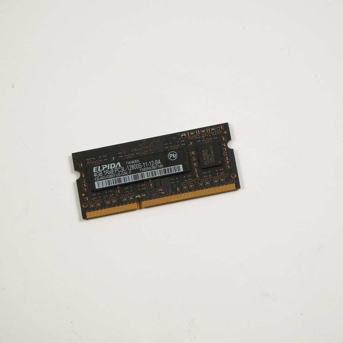 Elpida EBJ40UG8EFU5-GNL-F PC3L-12800S-11-12-B4 4GB SODIMM Memory RAM