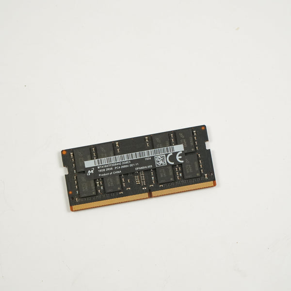 Micron MTA16ATF2G64HZ-2G6E3 16GB 2Rx8 PC4-2666V-SE1-11 SODIMM Memory