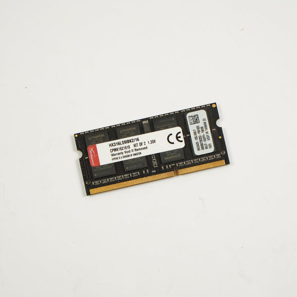 Single 8GB Module of Kingston HX316LS9IBK2/16 DDR3L-1600 SODIMM Memory RAM