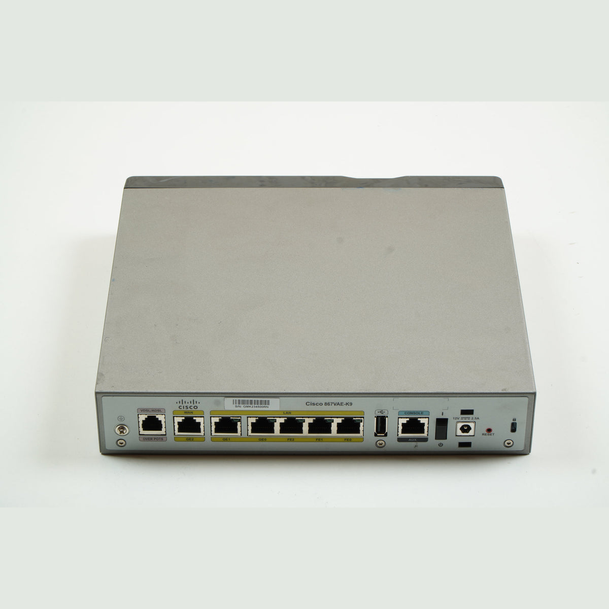 Cisco C867VAE-K9 Integrated Services Router 860VAE-K9 ISR Without PSU