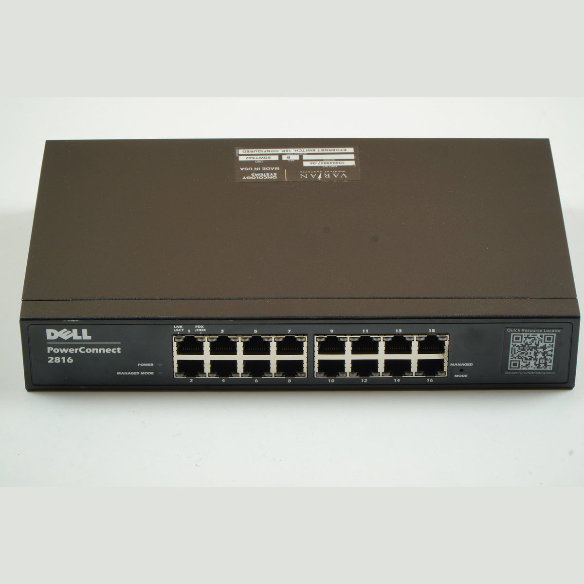 Dell PowerConnect 2816 16-Port Gigabit Switch D559K 0D559K