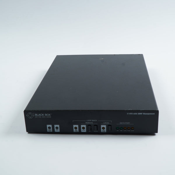 Black Box MTU9085-75B-BBX E1 NTU with SNMP Management 101-00916-01BBX