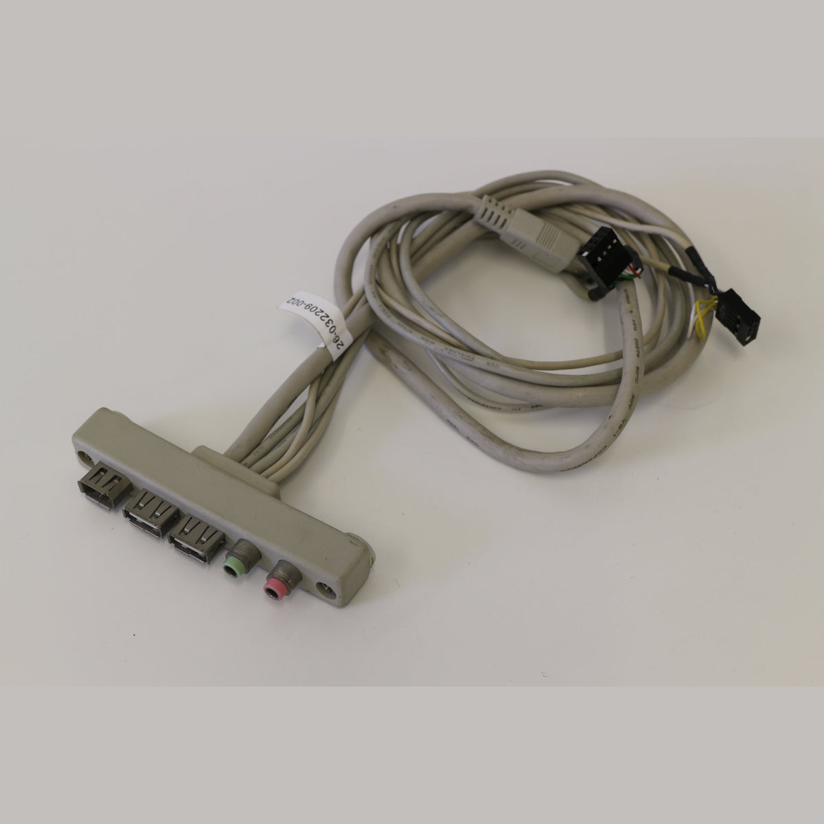 26-032209-002 Front Audio USB Firewire Panel Cable