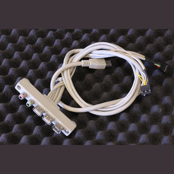 26-032209-001 Front Audio USB Firewire Panel and cables