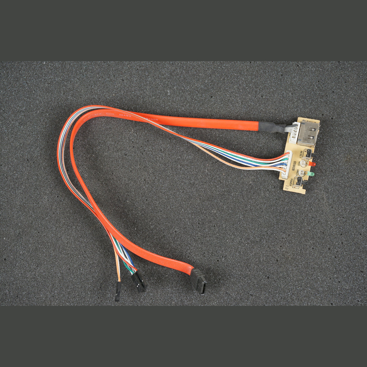0592B eSATA and Power Button Switch Board Panel Cable