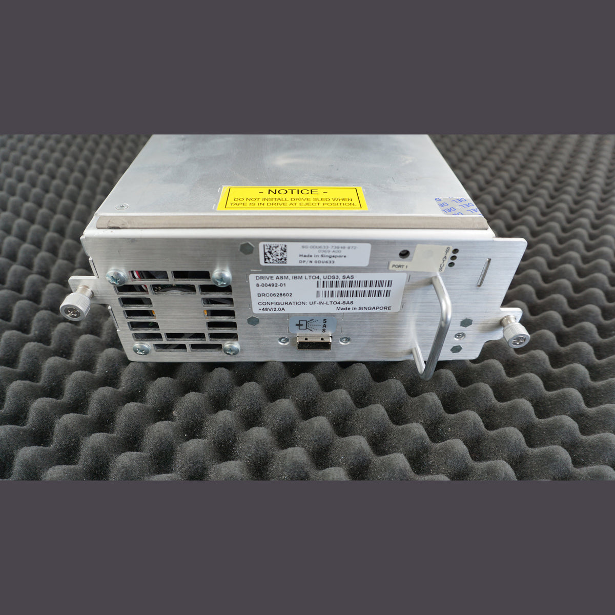 Dell DU633 0DU633 IBM LTO4 UDS3 SAS Drive Assembly Module ML6000