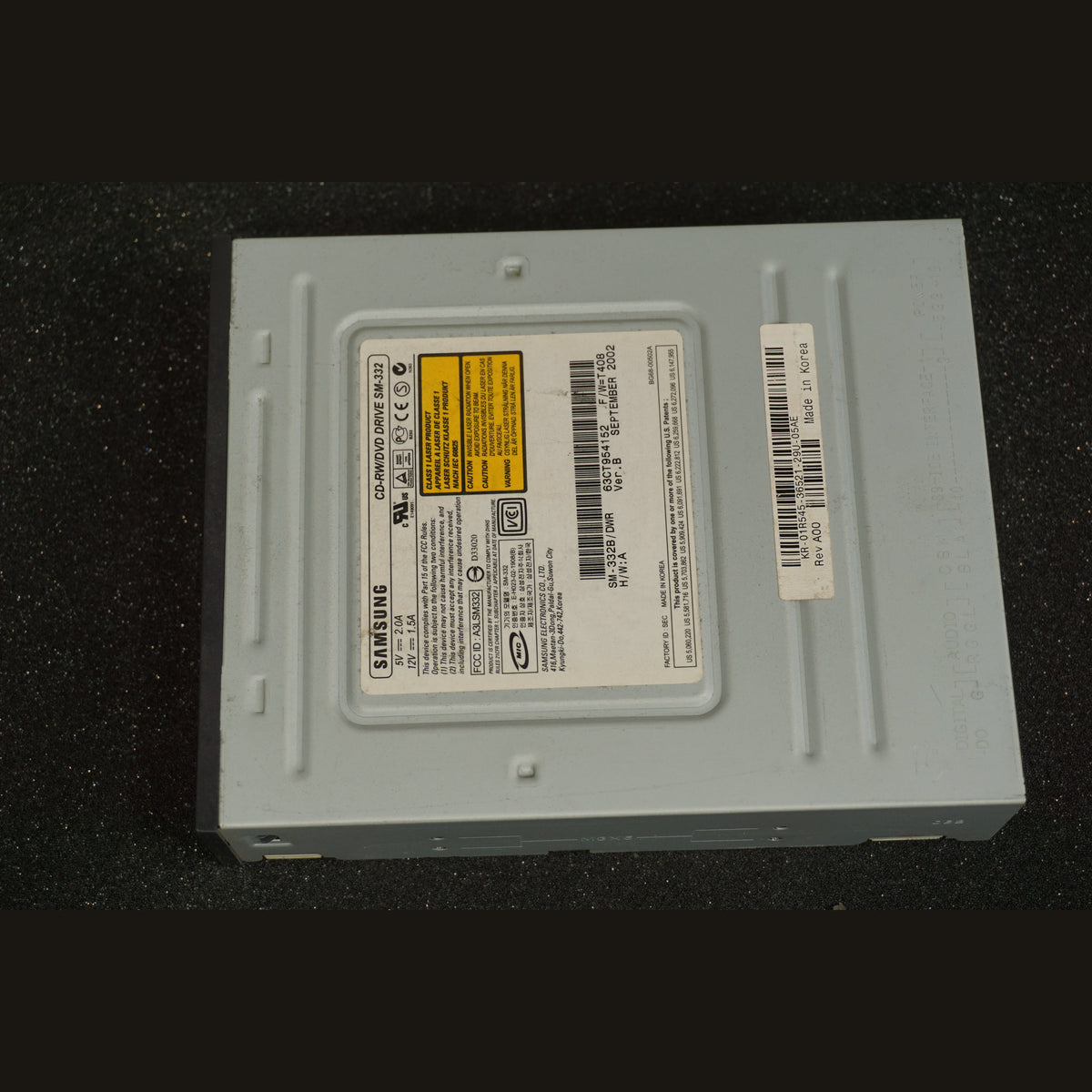 1R545 01R545 Dell IDE CD-RW DVD-ROM Disk Drive Samsung SM-332