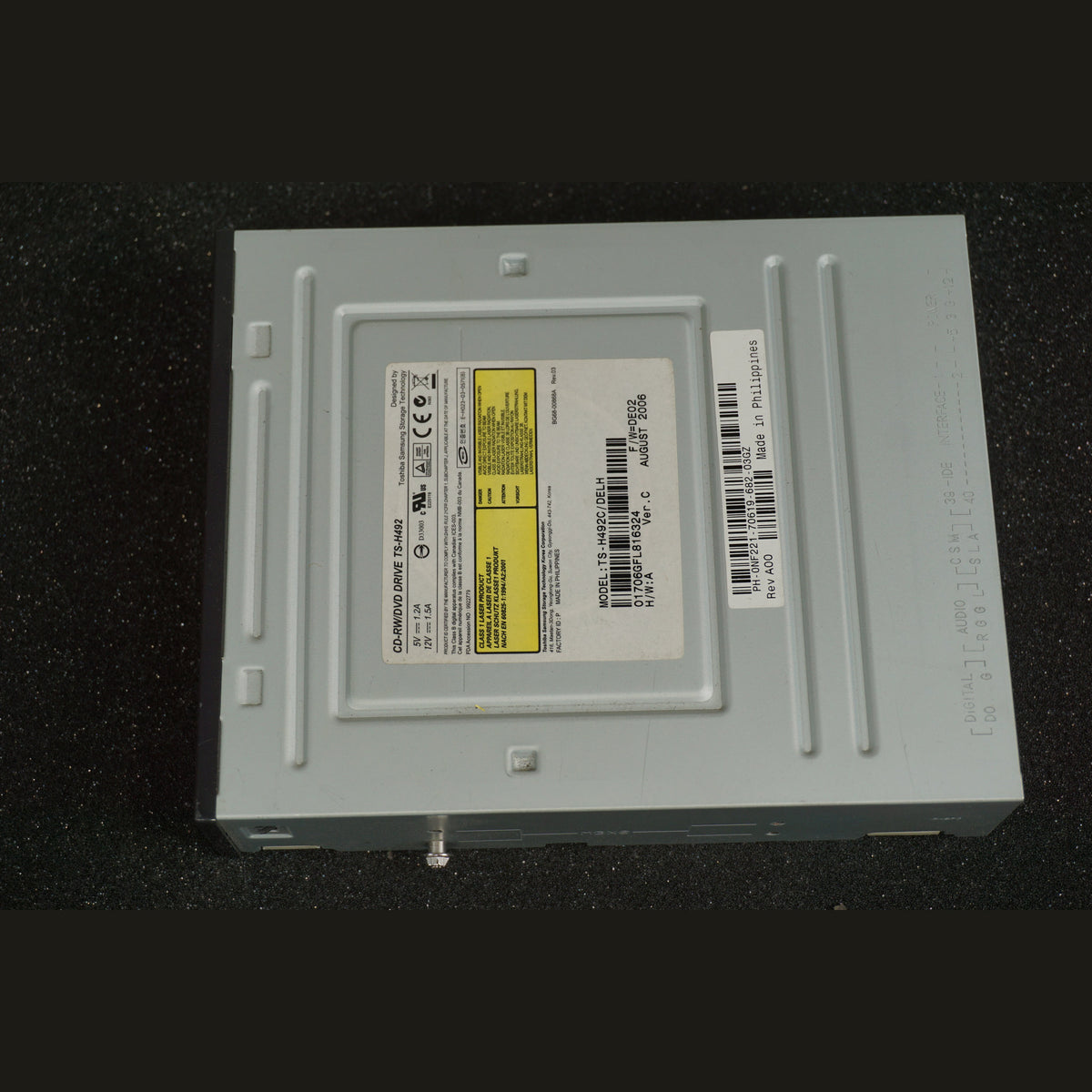 NF221 0NF221 Dell IDE CD-RW DVD-ROM Disk Drive Toshiba TS-H492