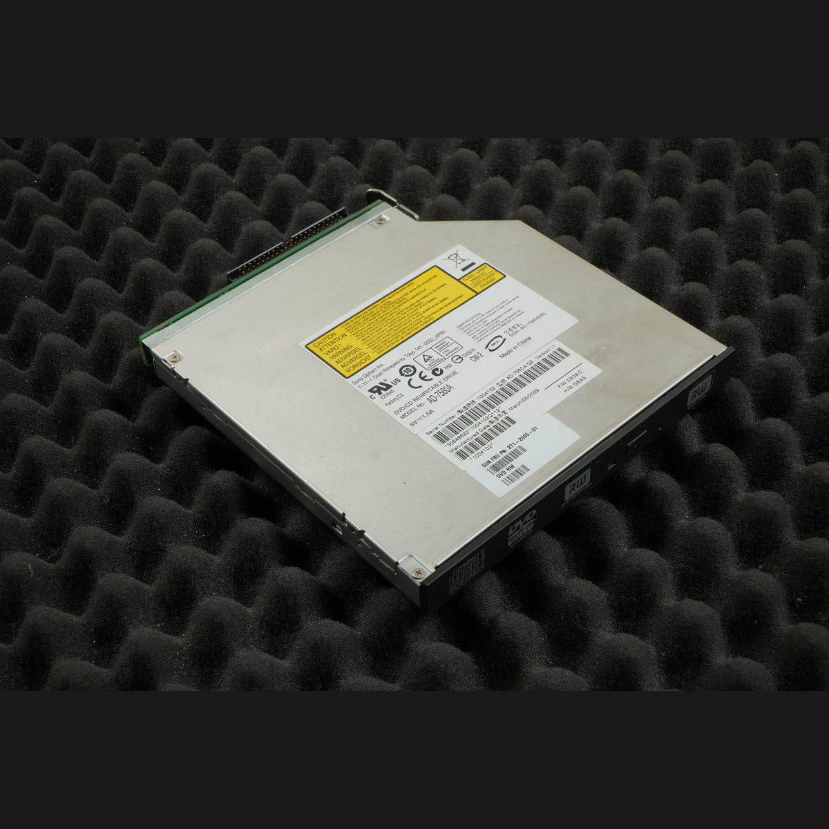 371-2005-01 SUN DVD-RW Disk Drive with Paddle Board