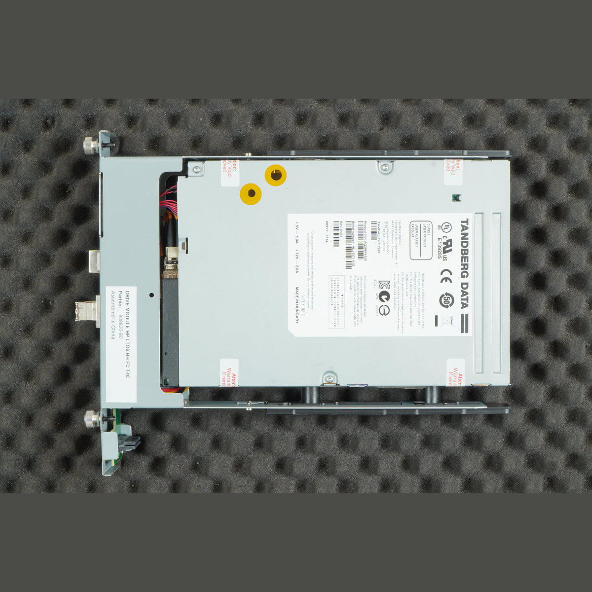 Tandberg 808820-B0 HP LTO6 HH FC T40 AQ298F#350 Tape Drive Module LTO-6