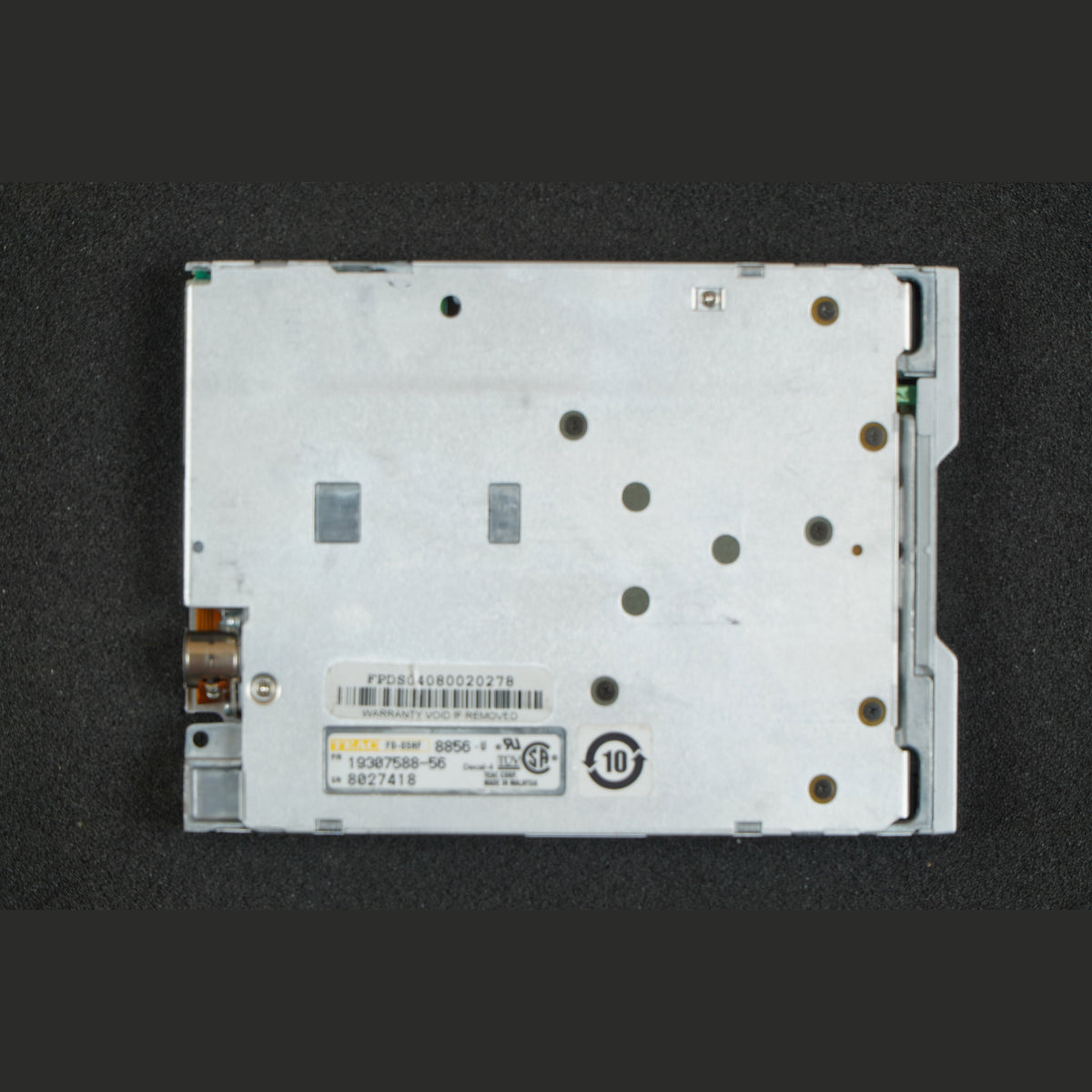 TEAC FD-05HF 19307588-56 Silver Floppy Disk Drive