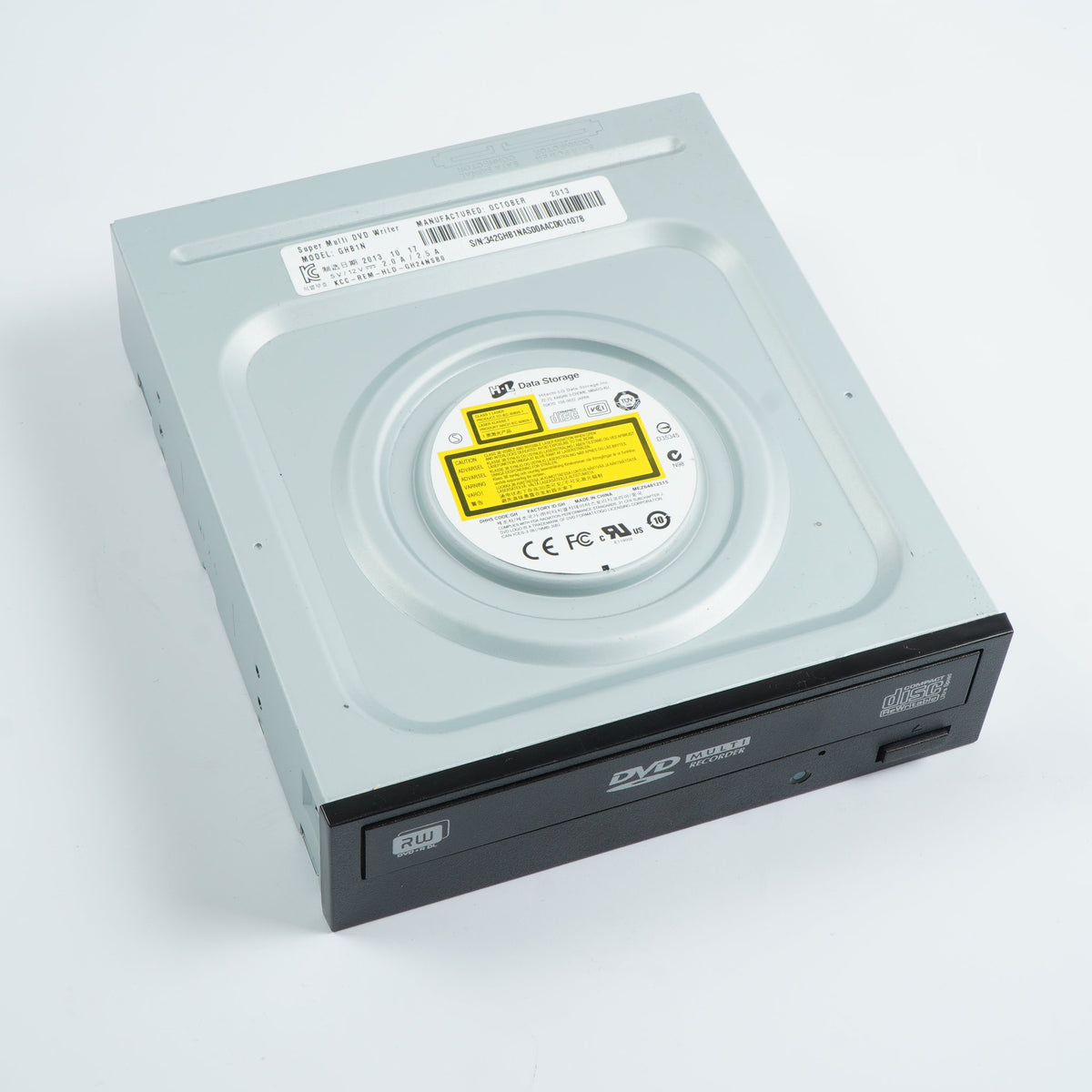 Hitachi GHB1N Black SATA DVD-RW Disk Drive