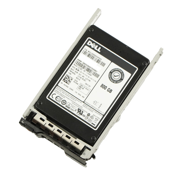 Dell HF06W 800GB 12G Mixed Use MLC SAS 2.5" Solid State Drive in Caddy