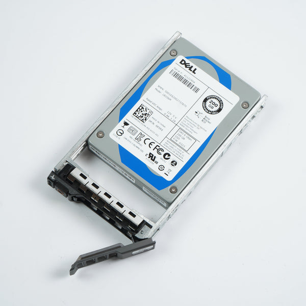 Dell 6R5R8 200GB SAS 6 Gbps SSD Hard Drive in KG7NR Caddy LB206M