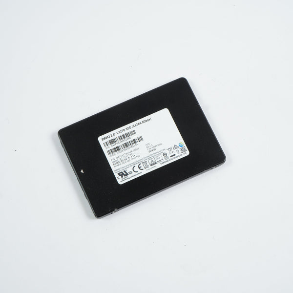Samsung SM883 2.5" 1.92TB SSD Hard Drive MZ-7KH1T90 90% Health 2TB