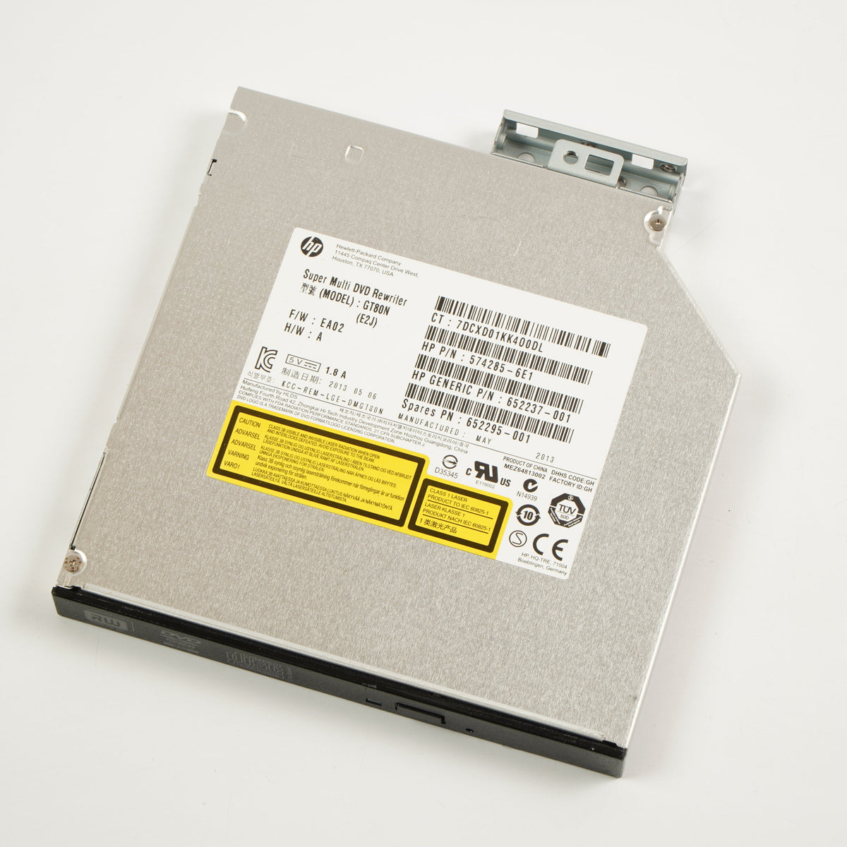 HP 652295-001 DL380P DVD-RW Disk Drive with Bracket