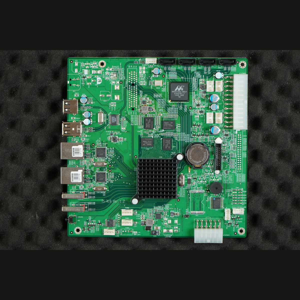 Qnap TS-419 Ver:1.2 Motherboard TS-419U System Board