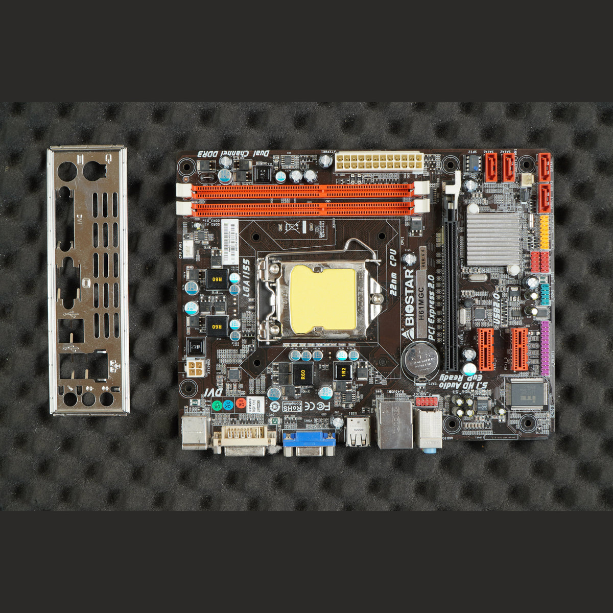 Biostar H61MGC Motherboard Socket 1155 System Board