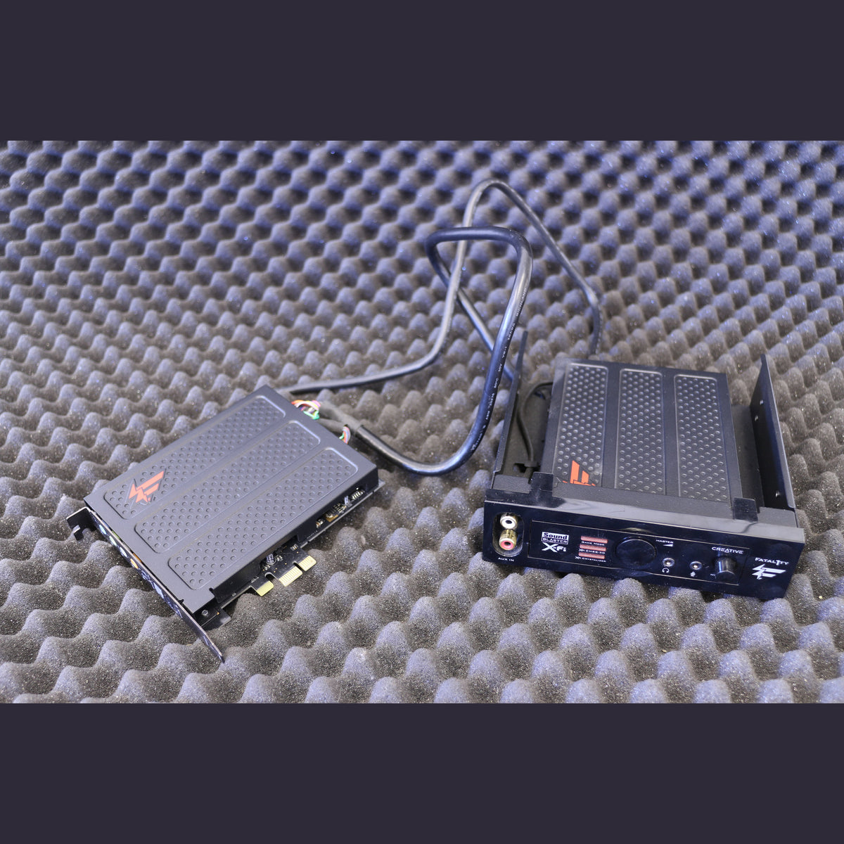 Creative Sound Blaster X-FI Fatal1ty PCI-E Sound Card SB0880 & SB1110 i/o Drive