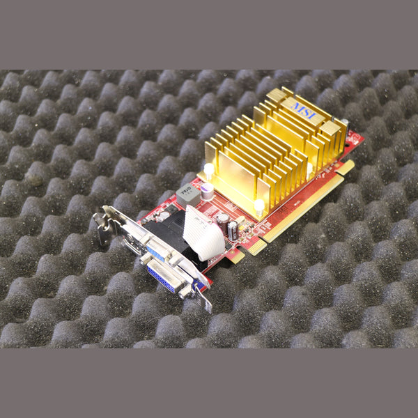 MSI R4350-MD512H DVI VGA Low Profile PCI-E Graphics Card 512MB PNY V161