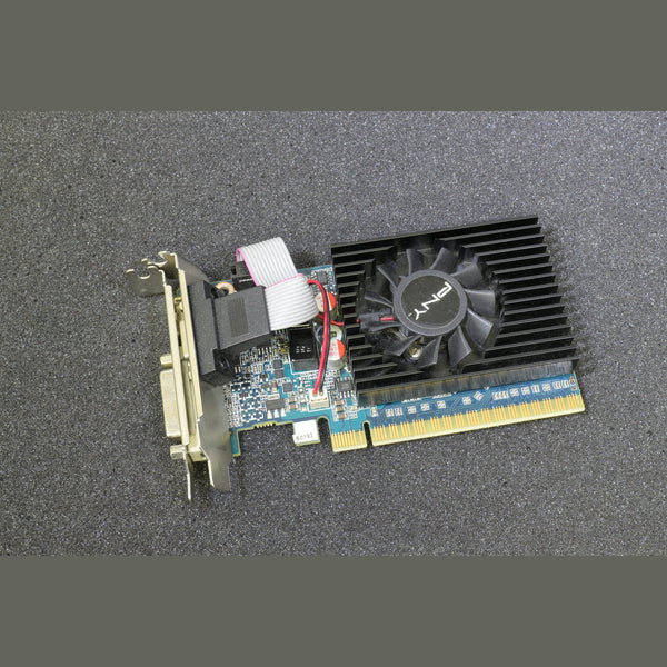 PNY GeForce GT 610 DDR3 1024MB PCIe Low Profile Graphics Card HDMI DVI VGA 1GB