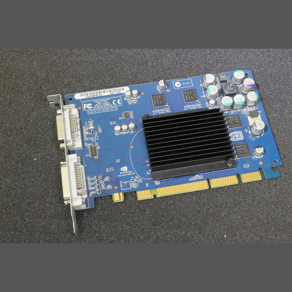 Apple 603-3254 GeForce FX5200 64MB Dual DVI AGP Graphics Card
