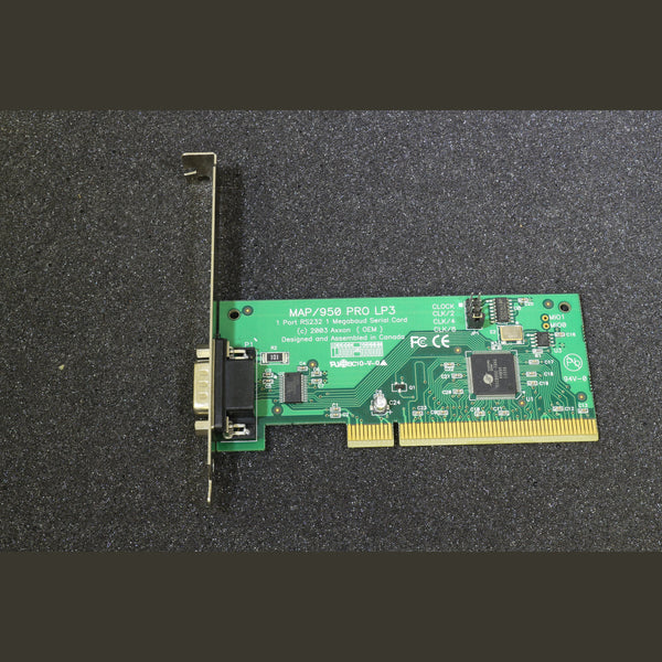 Axxon MAP/950 PRO LP3 1 Port RS232 1 Megabaud Serial Card