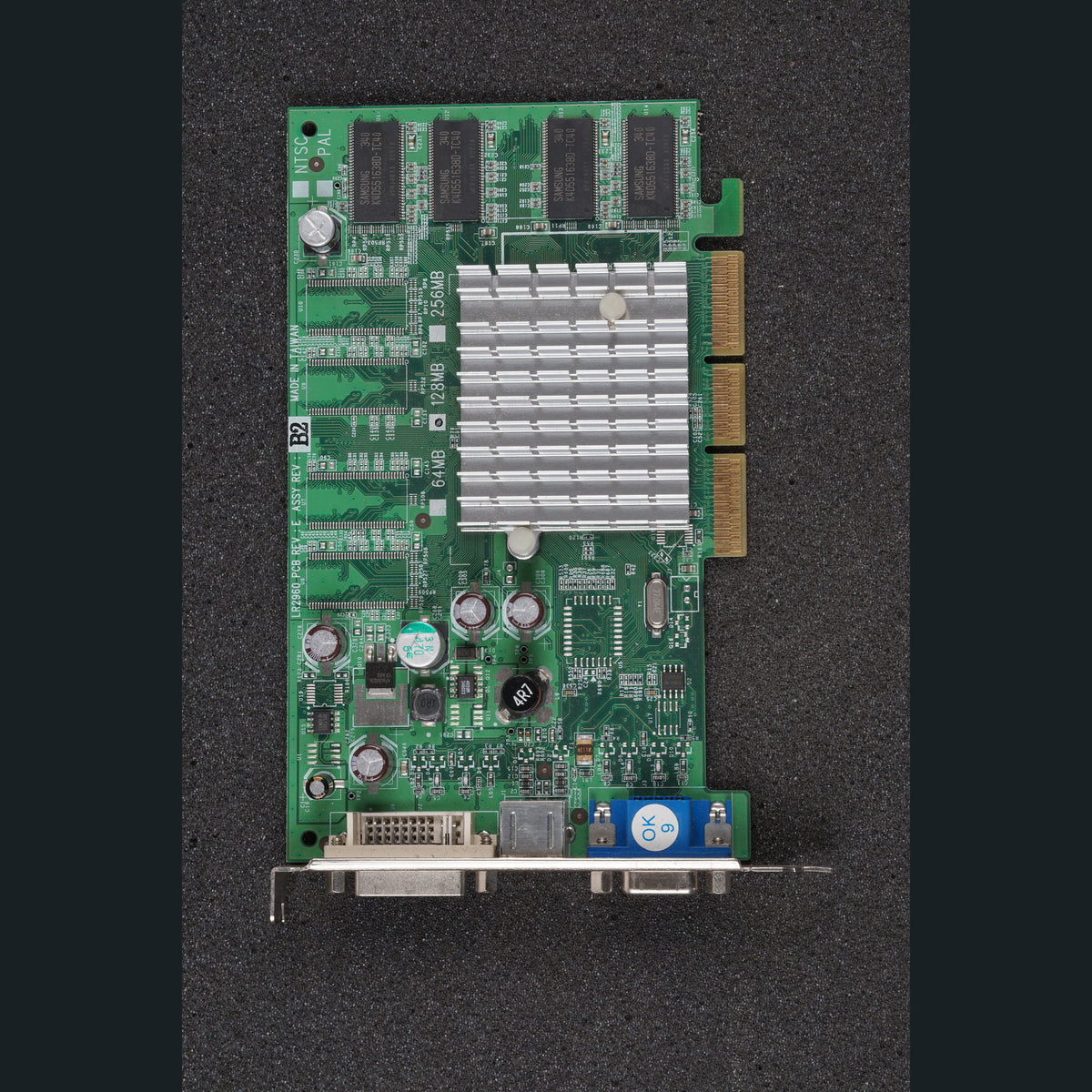 Leadtek WinFast A340 128MB AGP Graphics Card DVI VGA S-Video LR2960