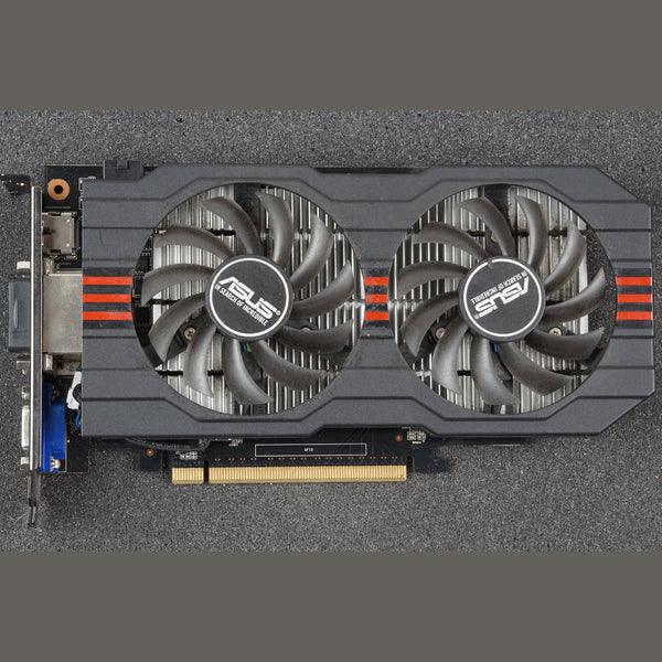 Asus GTX 750 Ti 2GB GDDR5 HDMI Dual DVI VGA GTX750TI-OC-2GD5 PCIe Graphics Card