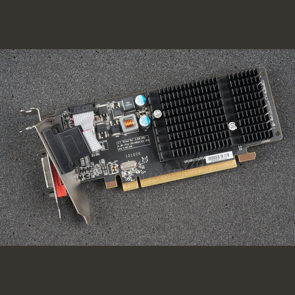 XFX Radeon HD-545X-YRH2 HD 5450 512MB Low Profile PCIe HDMI DVI VGA