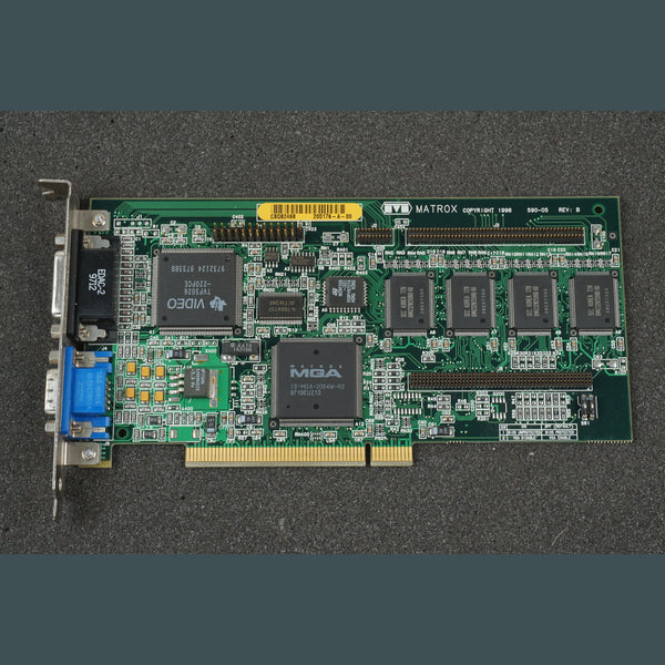IBM FRU 75H9227 Matrox Millenium MGA-MIL/4/IB3 PCI VGA DVI Graphics Card