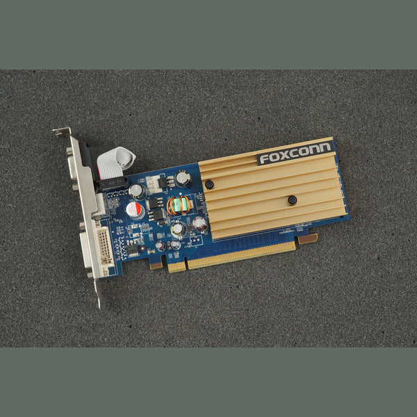 Foxconn FV-N72SM1DT 128MB nVidia 7200GS DVI VGA S-Video PCIe Graphics Card