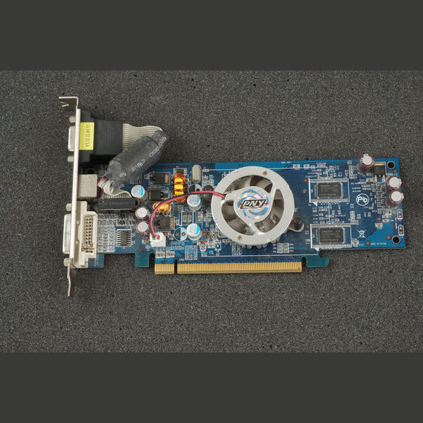 PNY G77200SN1E11L-SB GeForce 7200 GS 128MB PCIe DVI VGA SVIDEO Graphics Card