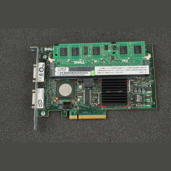 Dell GP297 0GP297 PERC 5/E PCIe RAID Controller with X8483 BBU