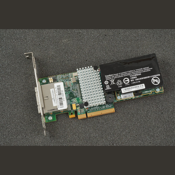 Intel RS2PI008 370-1064-00 RAID Controller Card with AXXRSBBU7 BBU