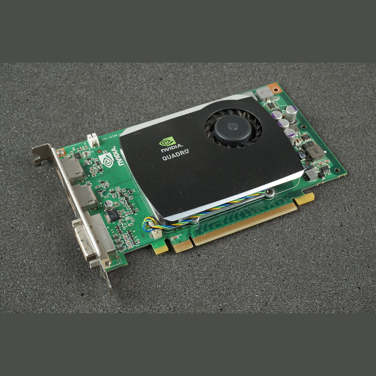 HP 519295-001 nVidia Quadro FX 580 512MB 2xDP 1xDVI PCIe Graphics Card