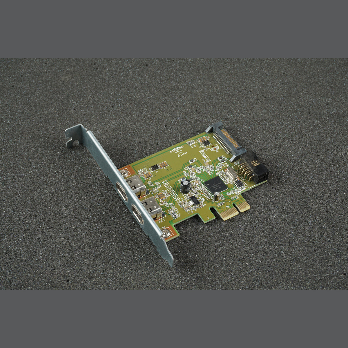 HP 631333-001 2-Port PCI Firewire Card