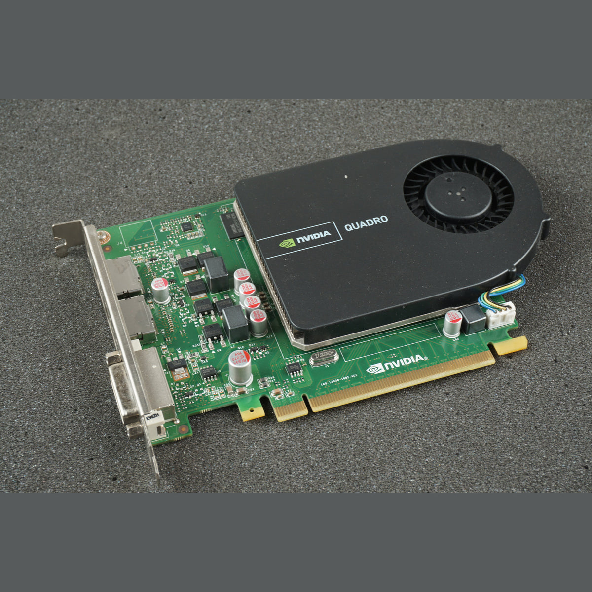 HP 671136-001 nVidia Quadro 2000 PCIe 2.0 x16 Graphics Card 1GB 2xDP 1xDVI