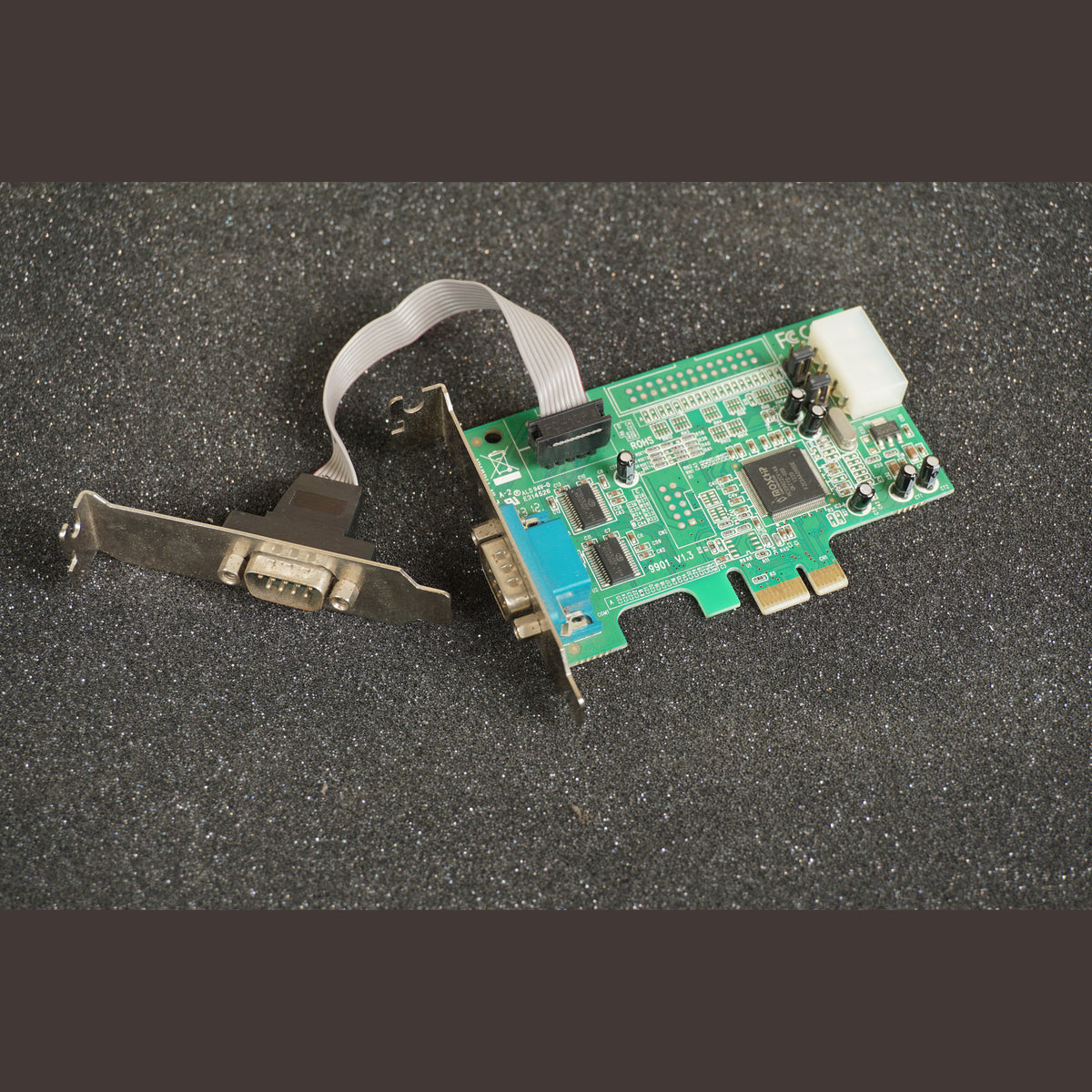 StarTech PEX2S553 Low Profile PCIe 2-Port RS232 Serial Port Card Adapter