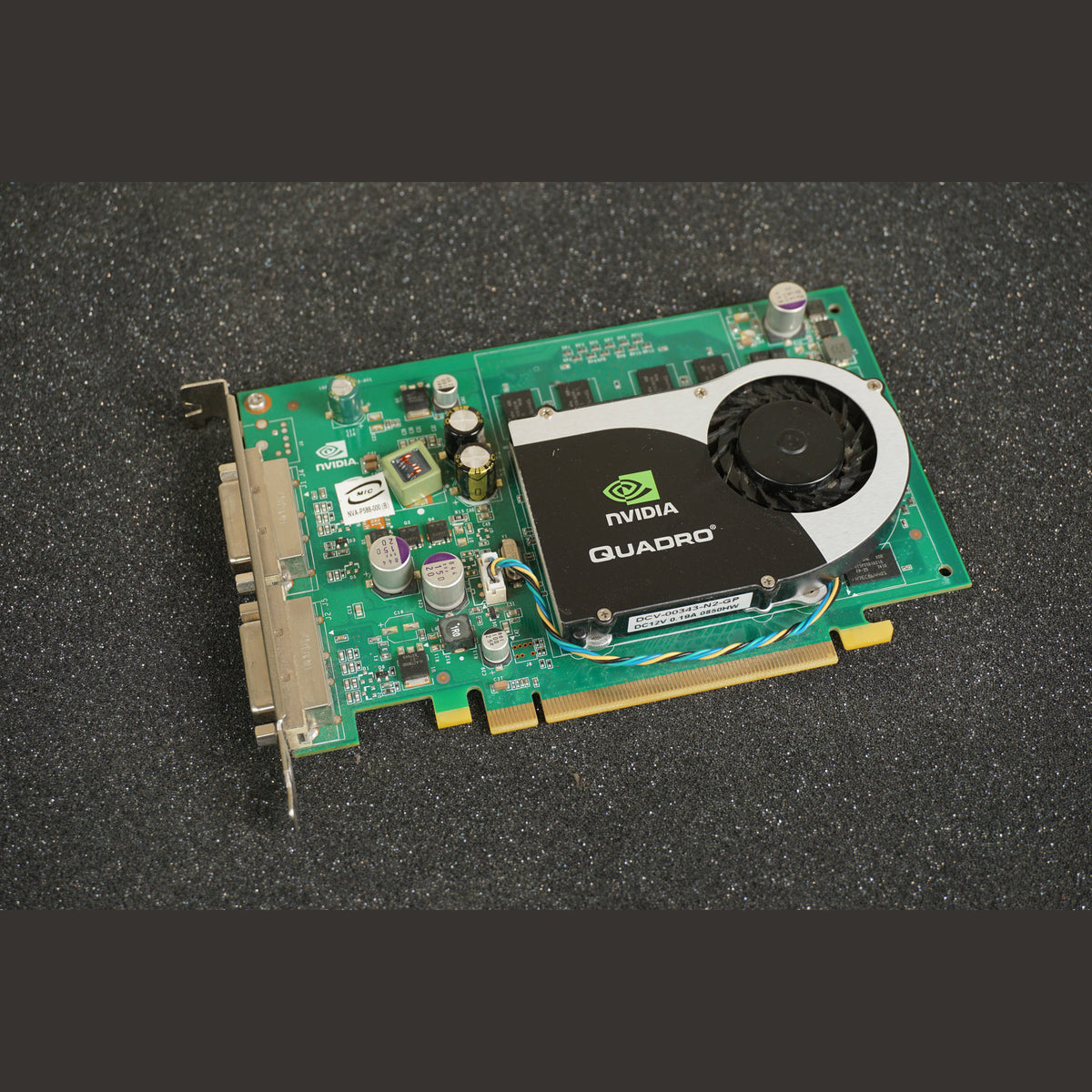 456138-001 HP nVidia QUADRO FX 570 256MB DUAL DVI Graphics Card