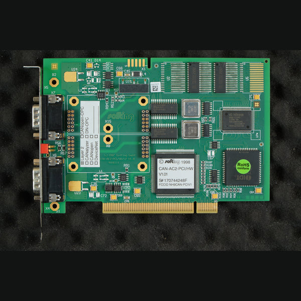 CAN-AC2-PCI/HW softing PCI Dual Channel CAN Card V1.01 Layer 2