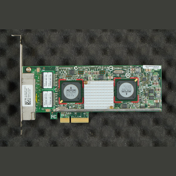R519P 0R519P Dell 4-Port PCIe Ethernet Adapter Card Broadcom BCM95709A0906G