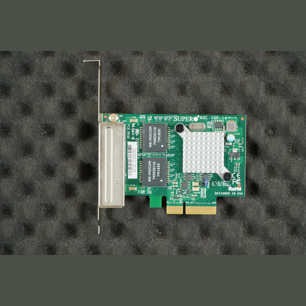 AOC-SGP-i4 SuperMicro PCIe 4-Port Gigabit Ethernet Adapter Card