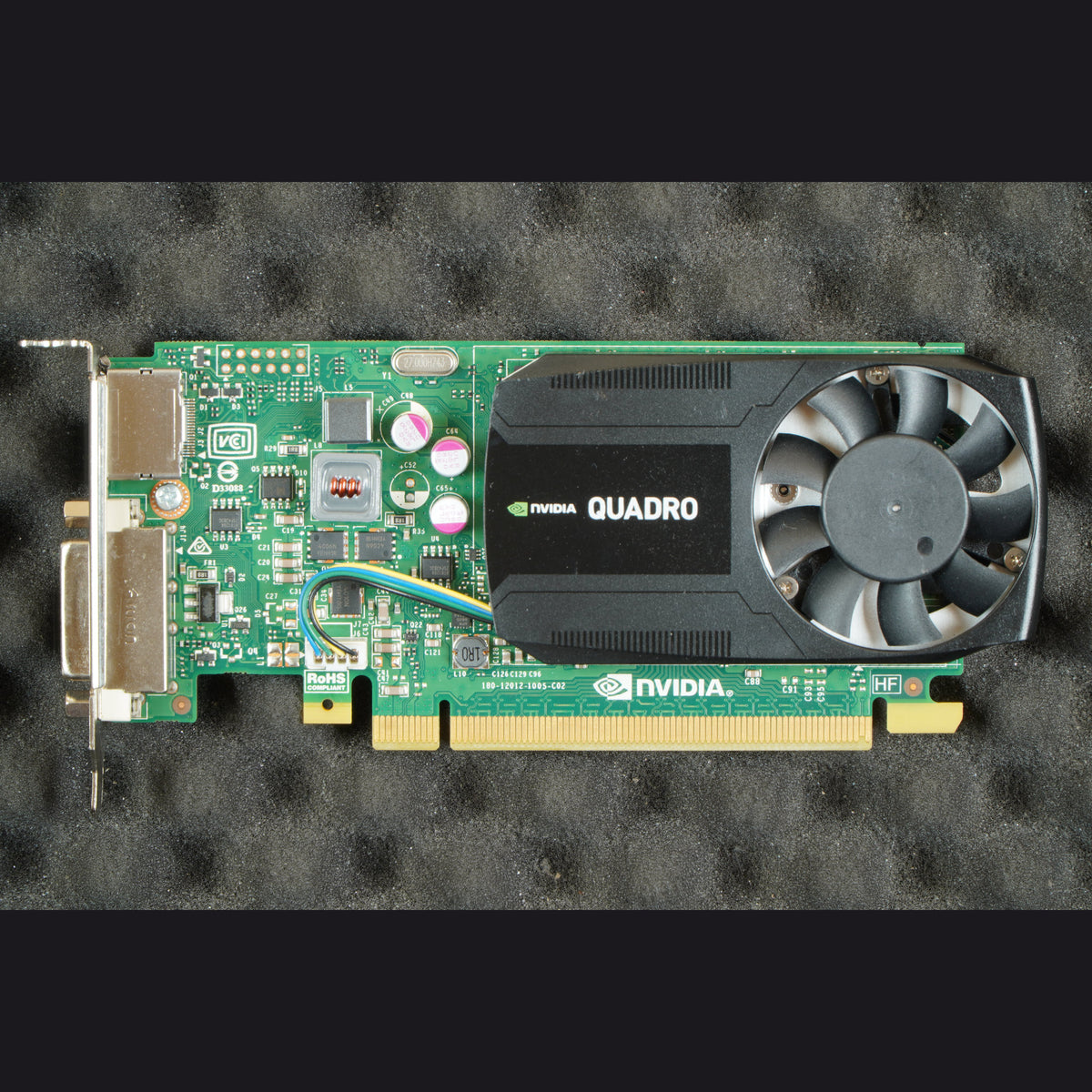 JGN28 0JGN28 Dell Low Profile nVidia Quadro K620 PCIe DP DVI Graphics Card
