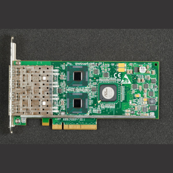 Silicom PEG4SFPI6-RoHS Quad Port Fiber Gigabit SGMI Adapter Card Rounded Bracket
